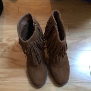 Carmel Suede booties